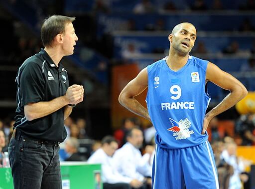 Vincent Collet et Tony Parker, Eurobasket 2011