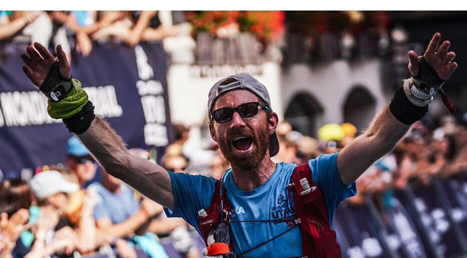 arrivée matthieu wiart utmb 2023 émotions