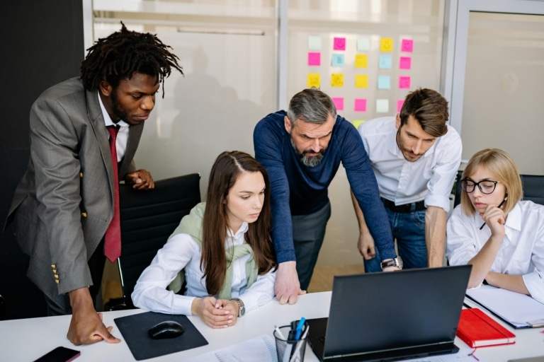Séance de coaching ou formation professionnelle