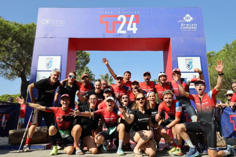 T24 Bormes-les-Mimosas 2025 - événement triathlon - Team Argon 18 France